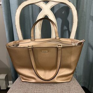 Kate Spade Rose Gold Tote Bag